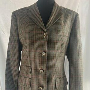 Pietrafesa Plaid Women's Blazer